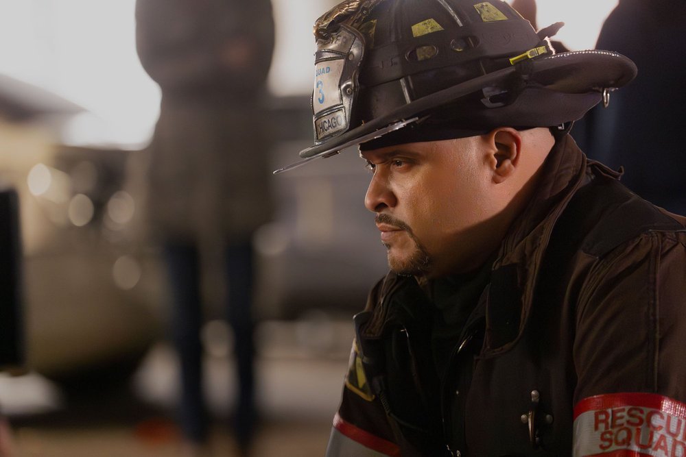 Joe Minoso as Joe Cruz on Chicago Fire