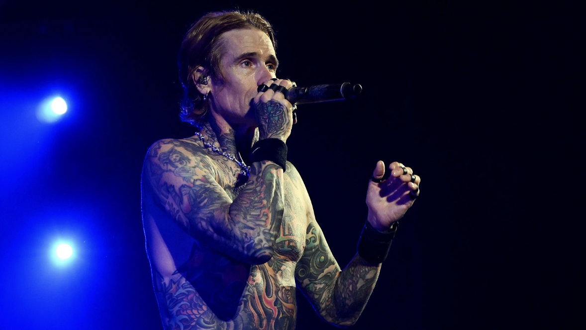 Singer Josh Todd of Buckcherry performed at Planet Hollywood Resort & Casino