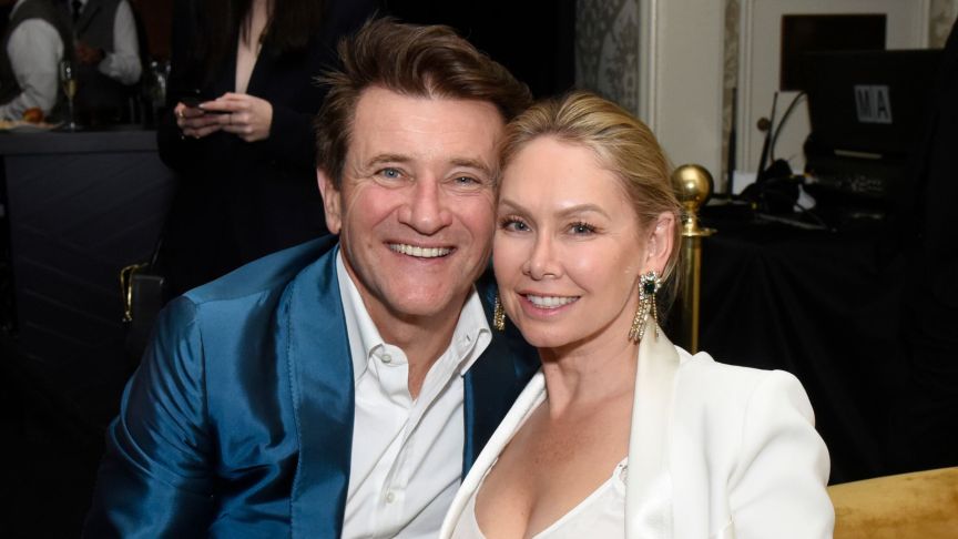 Robert Herjavec and Kym Johnson