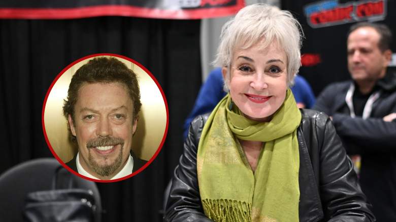Tim Curry and Annie Potts.