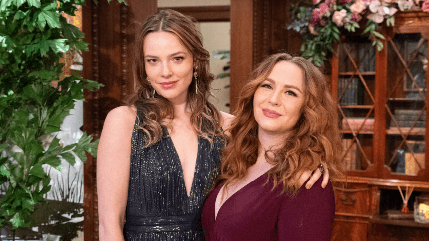 Cait Fairbanks and Camryn Grimes