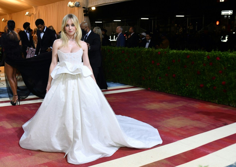 Sydney Sweeney at the 2022 Met Gala.