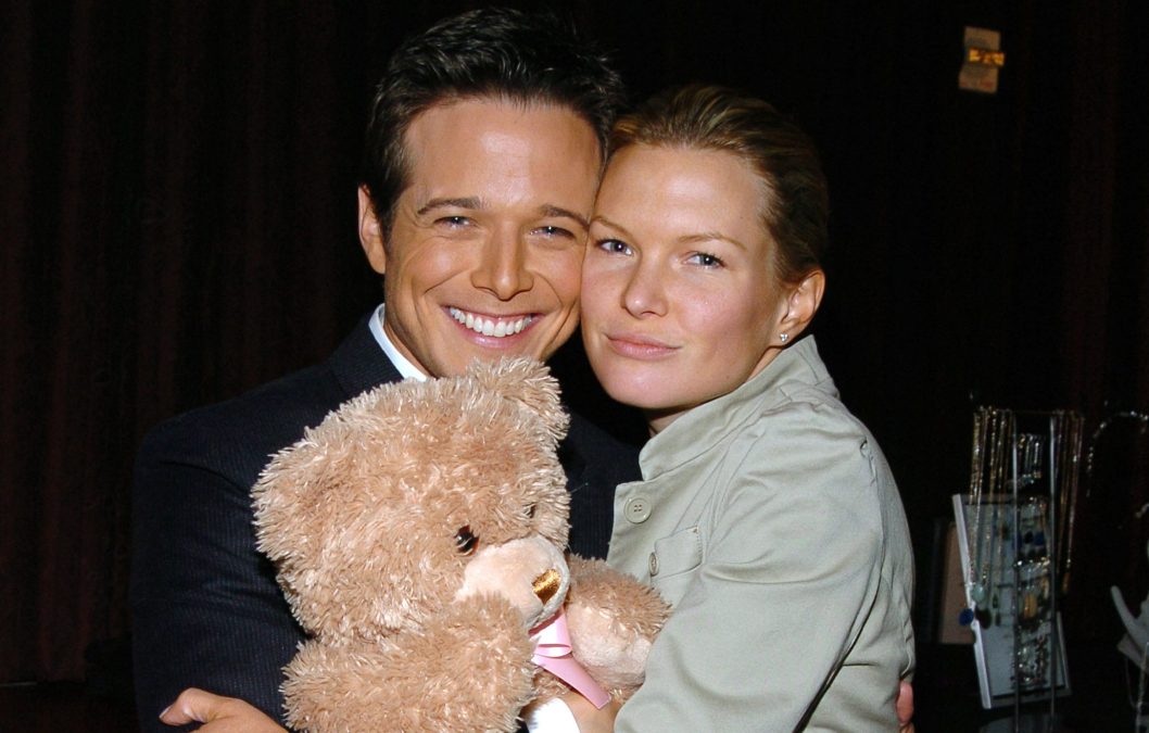 Scott Wolf and Kelley Wolf during Bravo's Celebrity Poker Showdown Talent Gift Lounge in 2004, the year they got married.