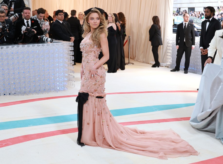 Sydney Sweeney at the 2023 Met Gala.