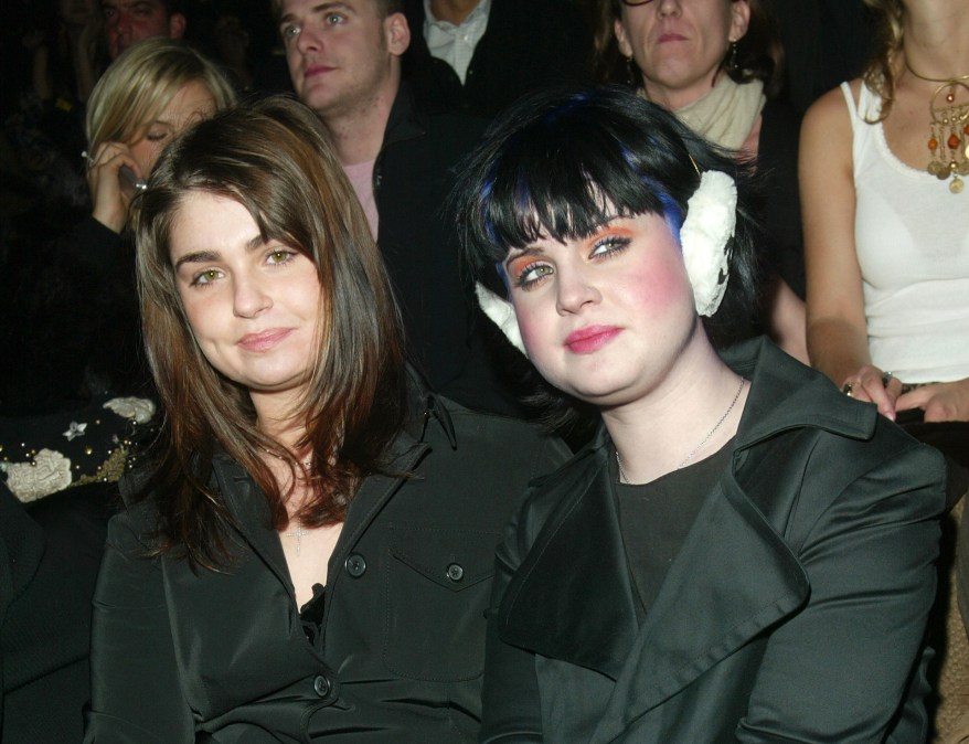 Aimee Osbourne and Kelly Osbourne
