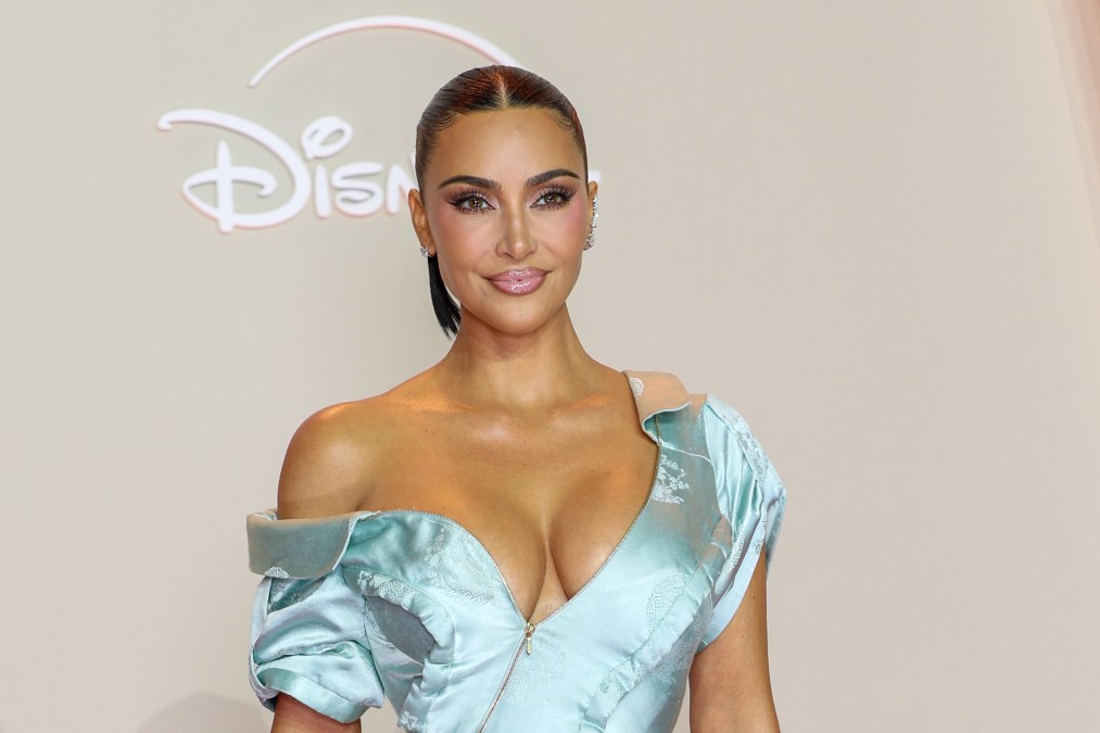 Kim Kardashian attends the "All's Fair" Disney+ Premiere at Maison de La Chimie on October 21, 2025 in Paris, France.   