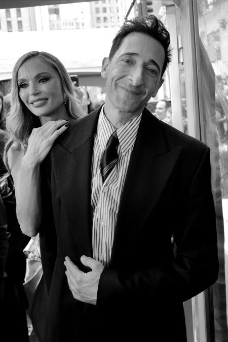 Georgina Chapman and Adrien Brody attend The 79th Annual Tony Awards&nbsp;