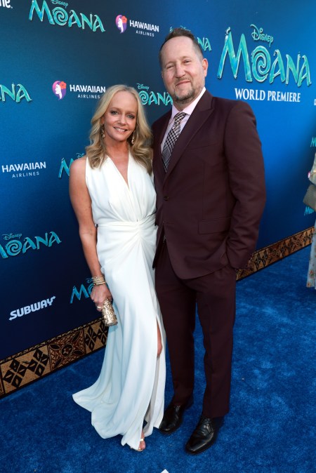 Marley Shelton and husband Beau Flynn attend an event