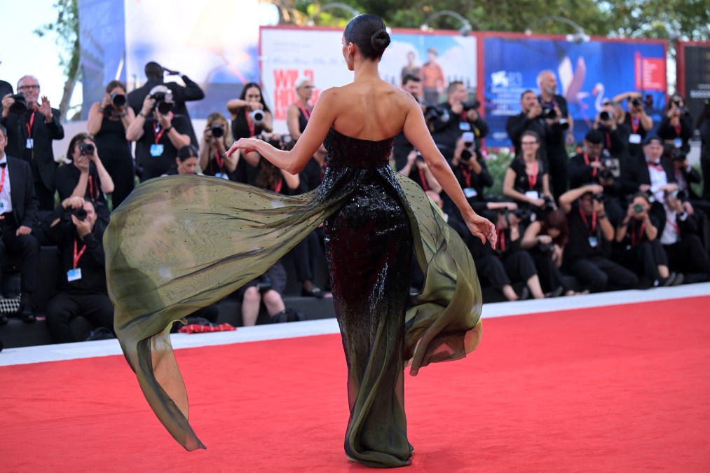 Nina Dobrev wows on the red carpet of the Venice International Film Festival