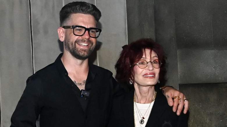 Jack Osbourne and Sharon Osbourne.