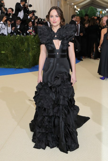 Dakota Johnson at the 2017 Met Gala.