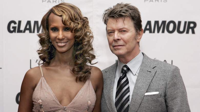 Iman and David Bowie