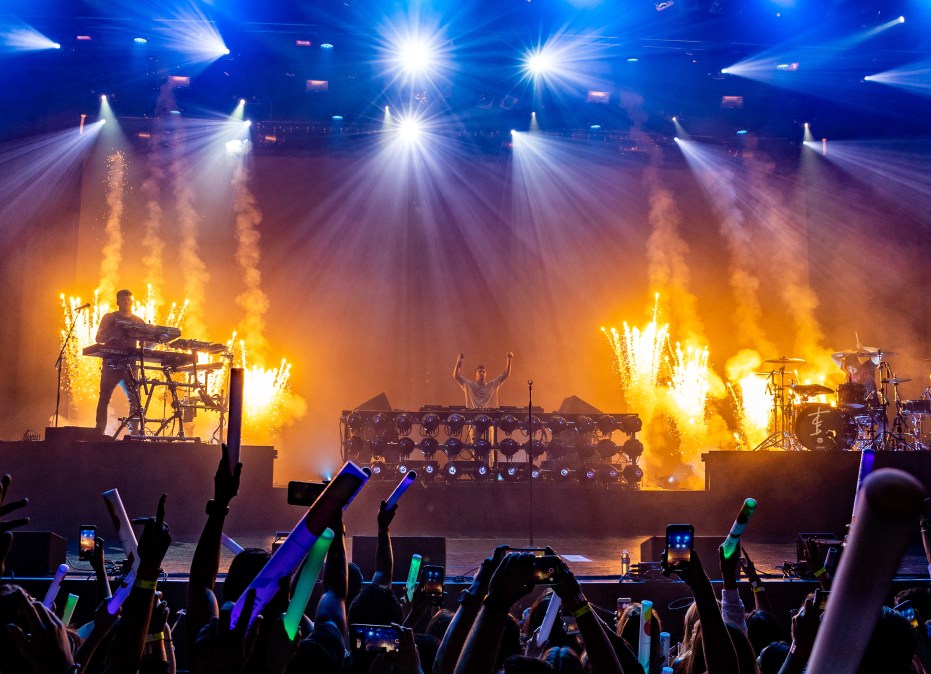 American Airlines And Mastercard Present The Chainsmokers At The Wiltern In Los Angeles
