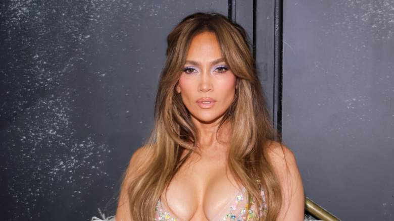 Jennifer Lopez attends Paris Fashion Week