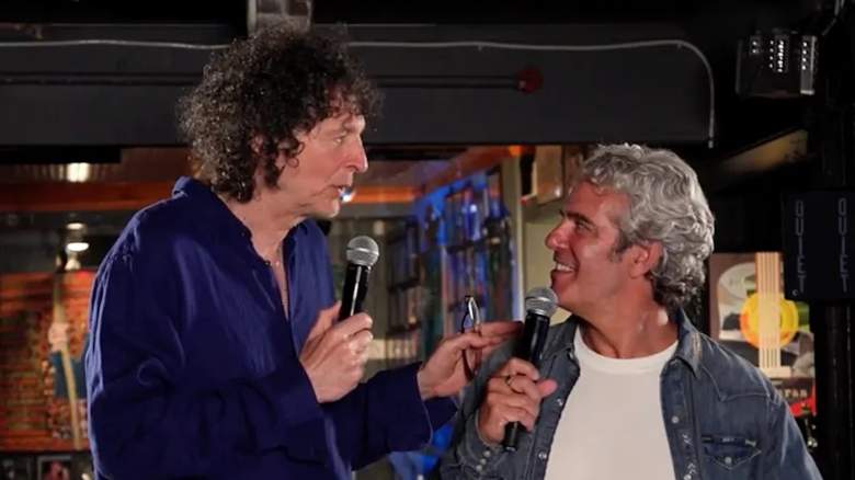 Howard Stern and Andy Cohen