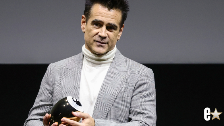 Colin Farrell Steps Out With a Shaved Head