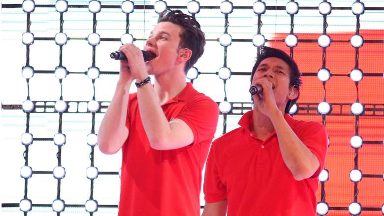 Chris Colfer and Harry Shum Jr