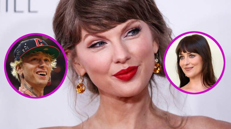 MGK, Taylor Swift, and Dakota Johnson.