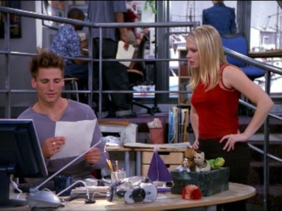 Andrew Walker and Melissa Joan Hart, "Sabrina the Teenage Witch"